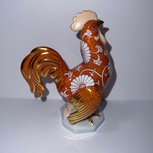 Herend Cocky Rooster Chrysanthemum